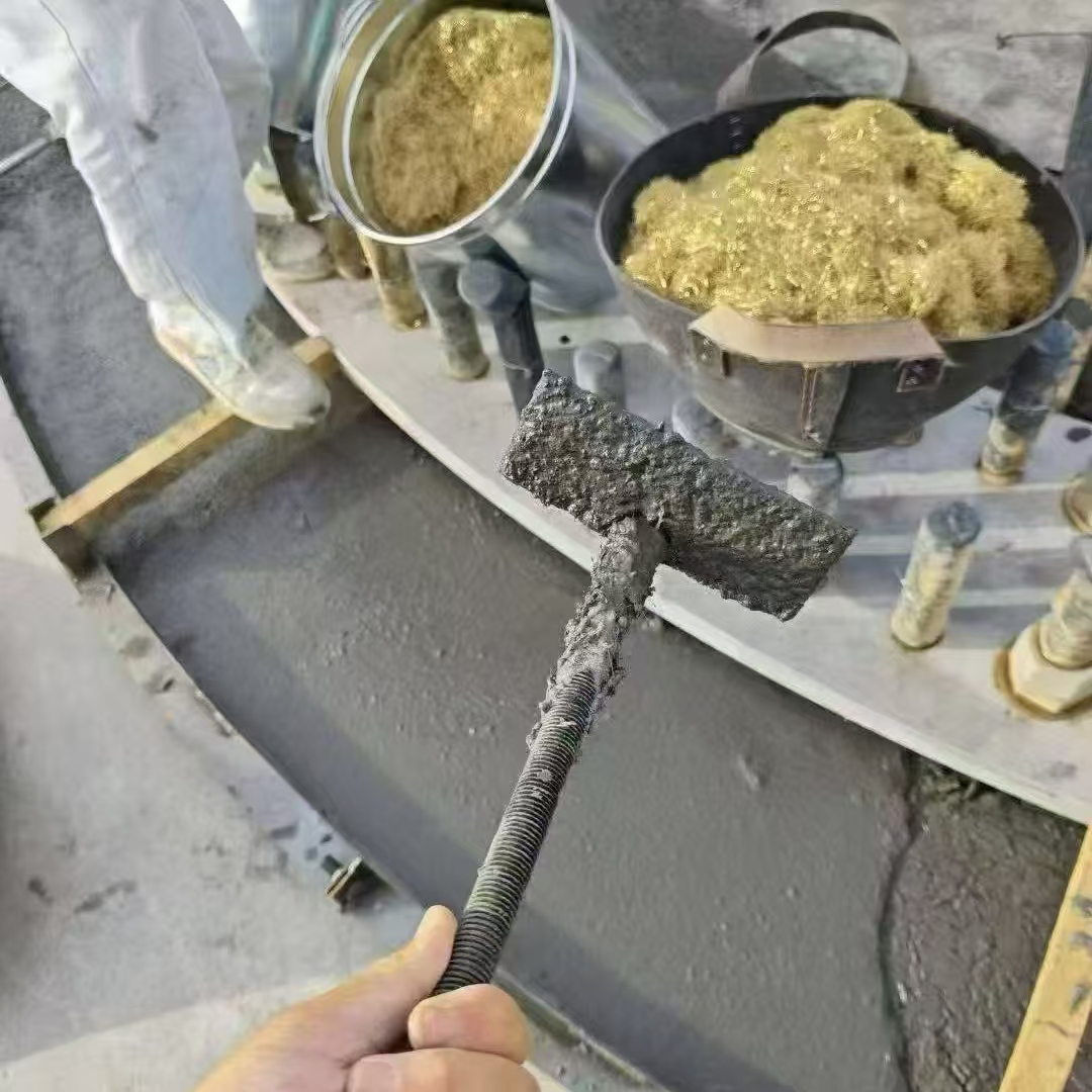 胶州C120钢纤维高强无收灌浆料 轧机压缩机汽轮机发电机锻压设备底座灌浆材料